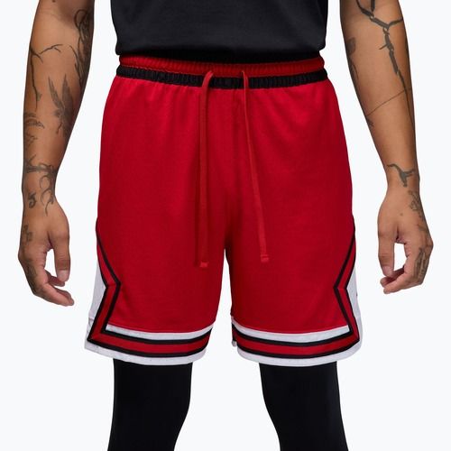 Pánské basketbalové šortky Nike Jordan Mesh Diamond 4" gym red/white/black