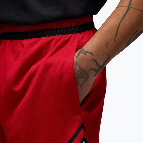 Pánské basketbalové šortky Nike Jordan Mesh Diamond 4" gym red/white/black