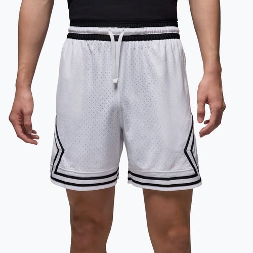 Pánské basketbalové šortky Jordan Mesh Diamond 4" white/black/black