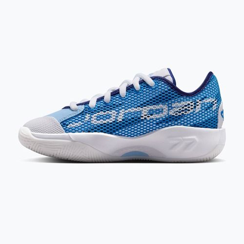 Dětské basketbalové boty Nike Jordan Luka 77 GS Jr white/signal blue/psychic blue