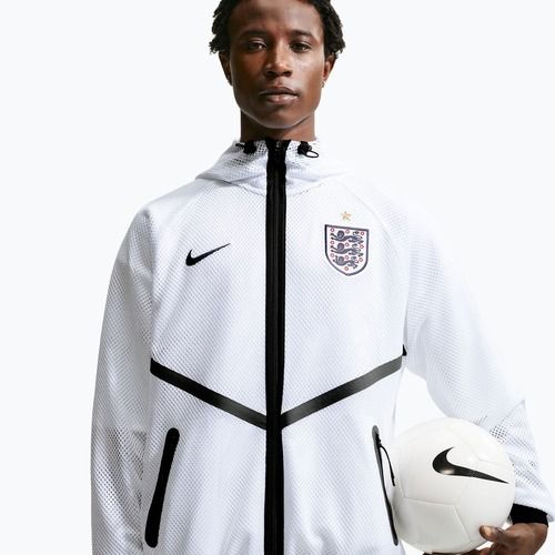 Pánská fotbalová bunda Nike England Dri-Fit Soccer Anthem white/black/obsidian