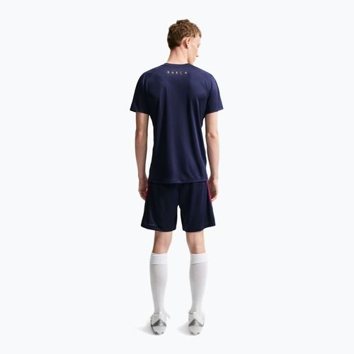 Pánské fotbalové tričko Nike FC Barcelona Strike Soccer Dri-Fit blackened blue/noble red/mineral yellow