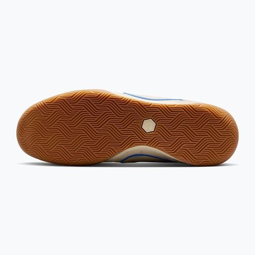 Pánské kopačky Nike Tiempo Streetgato PRM IC coconut milk/gum medium brown/blue crystal