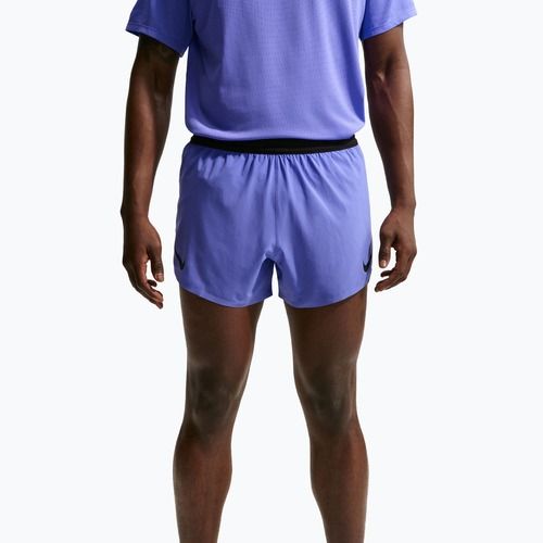 Pánské běžecké šortky Nike AeroSwift Dri-Fit ADV 4" sapphire/black
