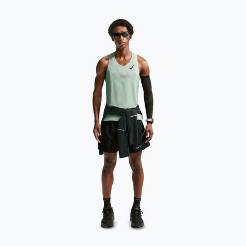 Pánské běžecké tričko Nike AeroSwift Dri-Fit ADV steam/black