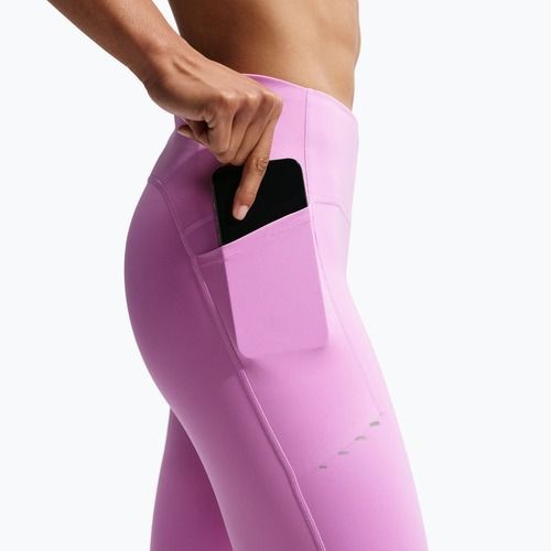 Dámské běžecké legíny Nike Swift 7/8 light magenta