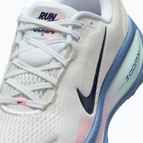 Dámské běžecké boty Nike Vomero 18 white/work blue/midnight navy