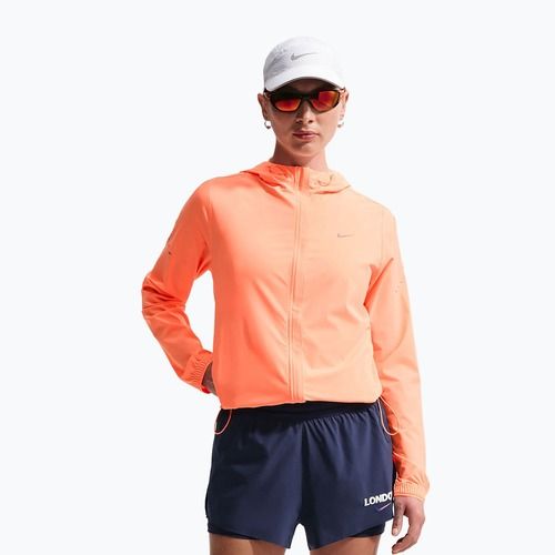 Dámská běžecká bunda Nike Swift Repel Packable orange pulse