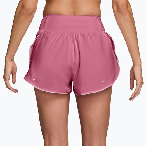 Dámské běžecké šortky Nike Tempo Swoosh Dri-Fit Mid-Rise Brief-Lined peony/pink foam/white