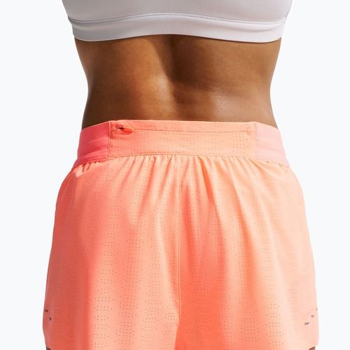 Pánské běžecké šortky Nike Swift Breathe Dri-Fit Mid-Rise 2.5" orange pulse/photon dust