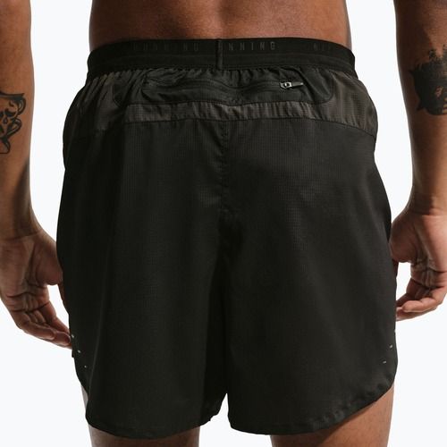 Pánské běžecké šortky Nike Stride Dri-Fit Brief-Lined 5" off noir/black/black