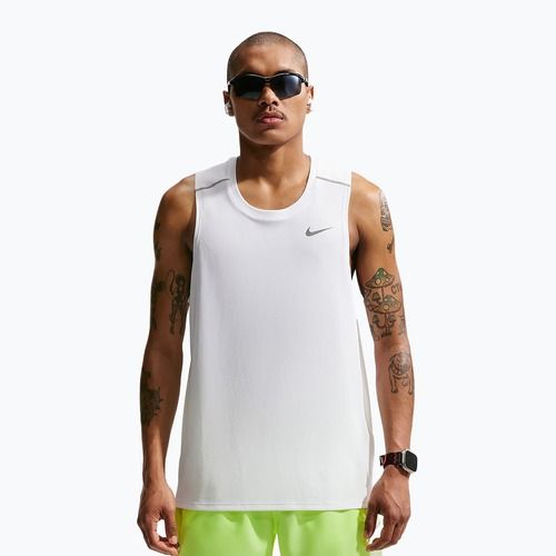 Pánské běžecké tričko Nike Miler Dri-Fit white