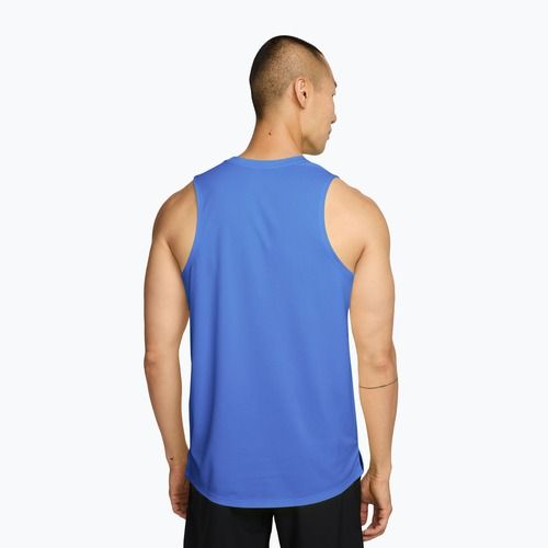Pánské běžecké tričko Nike Miler Dri-Fit royal pulse