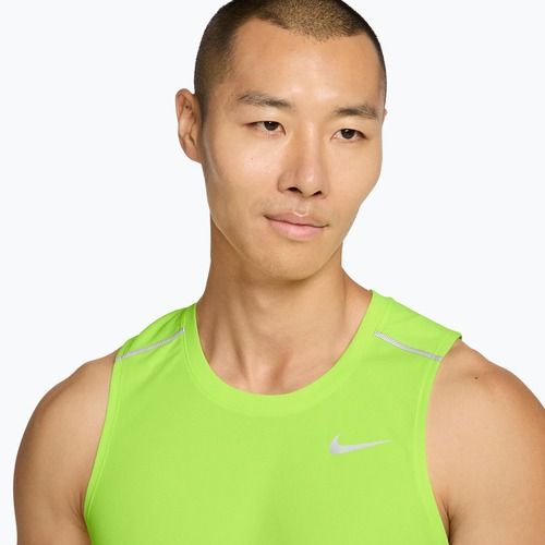 Pánské běžecké tričko Nike Miler Dri-Fit volt ice