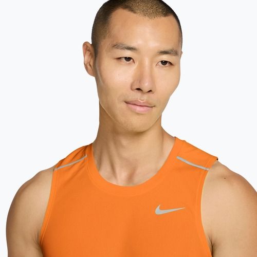 Pánské běžecké tričko Nike Miler Dri-Fit total orange