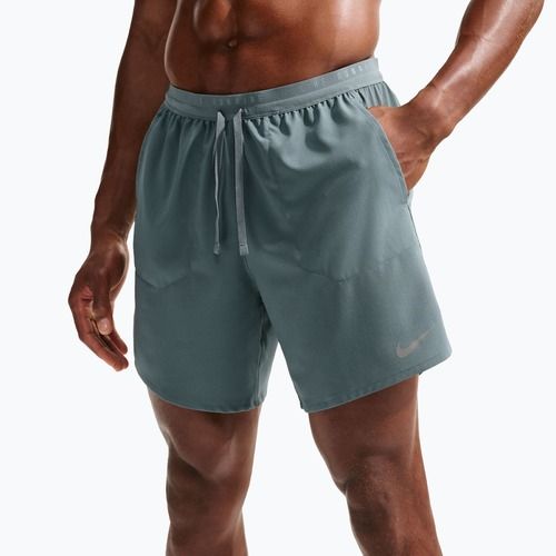 Pánské běžecké šortky Nike Stride Dri-Fit 2in1 7" mineral slate