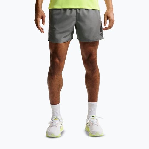 Pánské běžecké šortky Nike Miler Dri-Fit 2in1 5" smoke grey/smoke grey