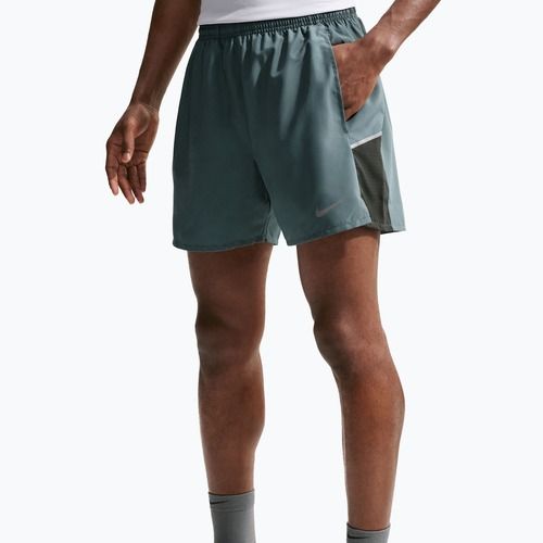 Pánské běžecké šortky Nike Miler Dri-Fit 2in1 5" mineral slate