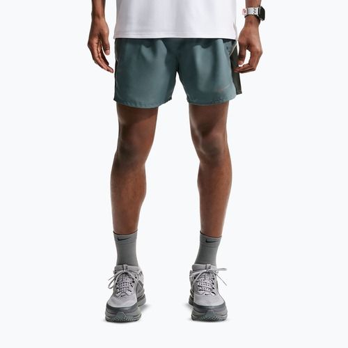 Pánské běžecké šortky Nike Miler Dri-Fit 2in1 5" mineral slate