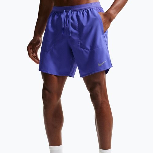 Pánské běžecké šortky Nike Stride Dri-Fit Brief-Lined 7" lapis