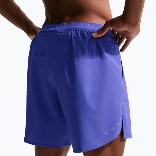 Pánské běžecké šortky Nike Stride Dri-Fit Brief-Lined 7" lapis