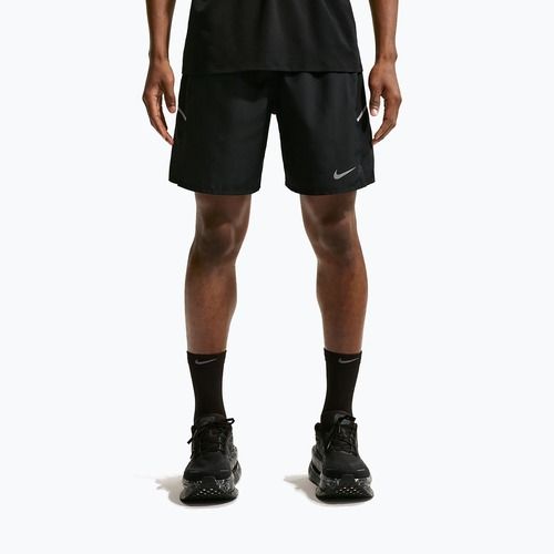 Pánské běžecké šortky Nike Miler Dri-Fit 2in1 7" black/black