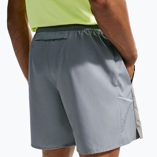 Pánské běžecké šortky Nike Miler Dri-Fit 2in1 7" smoke grey/smoke grey