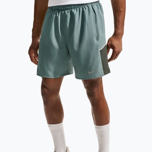 Pánské běžecké šortky Nike Miler Dri-Fit 2in1 7" mineral slate