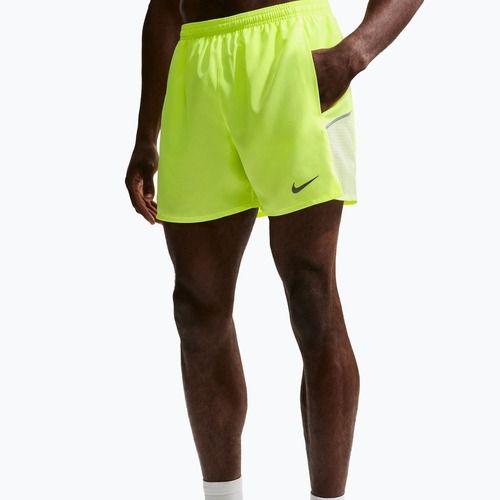 Pánské šortky Nike Miler Dri-Fit Brief Lined 5" volt ice/barely volt