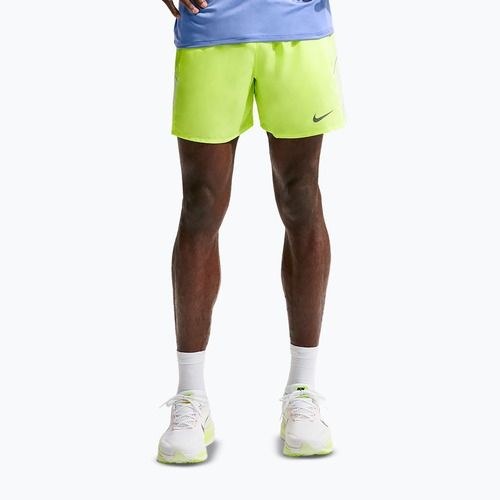 Pánské šortky Nike Miler Dri-Fit Brief Lined 5" volt ice/barely volt
