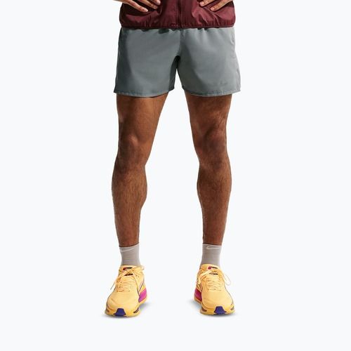 Pánské šortky Nike Miler Dri-Fit Brief Lined 5" smoke grey/smoke grey