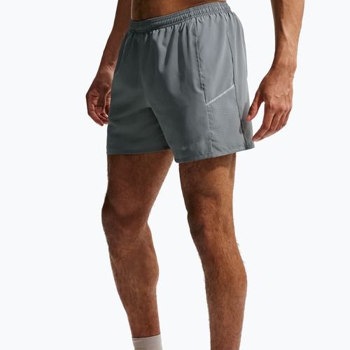 Pánské šortky Nike Miler Dri-Fit Brief Lined 5" smoke grey/smoke grey