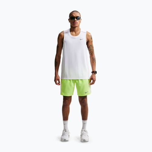 Pánské běžecké šortky Nike Miler Dri-Fit Brief Lined7" volt ice/barely volt