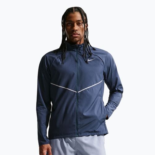 Pánská běžecká bunda Nike Miler Repel UV midnight navy