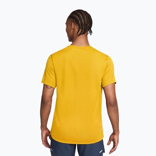 Pánské běžecké tričko Nike Miler Dri-Fit UV laser orange/total orange