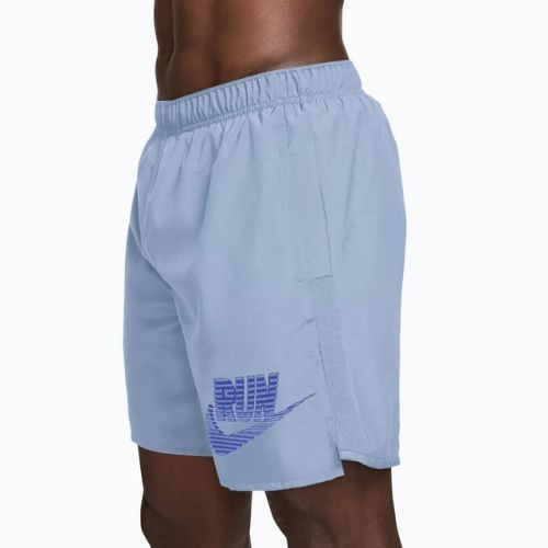 Pánské běžecké šortky Nike Challenger Dri-Fit Brief-Lined 7" hydrogen blue/lapis