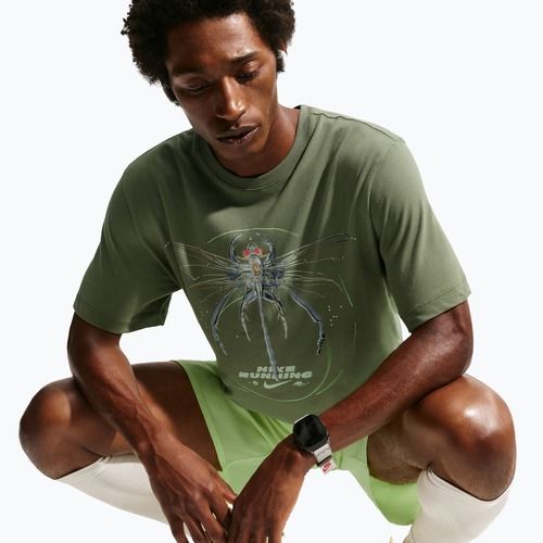 Pánské běžecké tričko Nike Dri-Fit Running silver sage