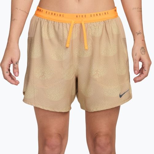 Pánské běžecké šortky Nike Stride Dri-Fit Brief Lined 5" linen