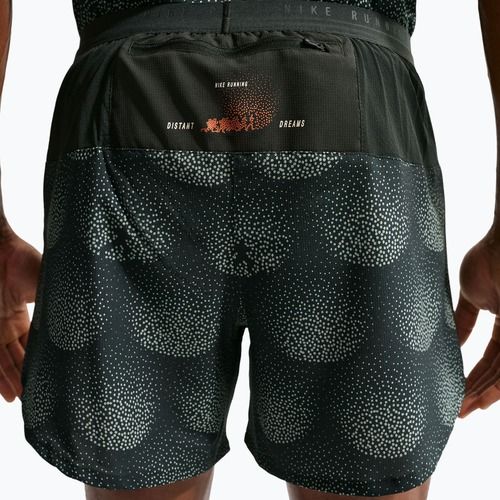 Pánské běžecké šortky Nike Stride Dri-Fit Brief Lined 5" black spruce