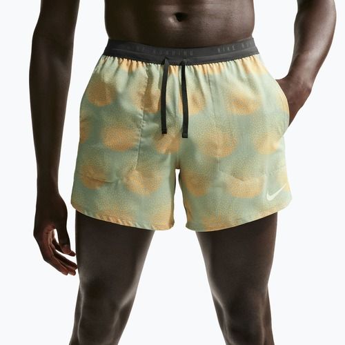 Pánské běžecké šortky Nike Stride Dri-Fit Brief Lined 5" jade horizon
