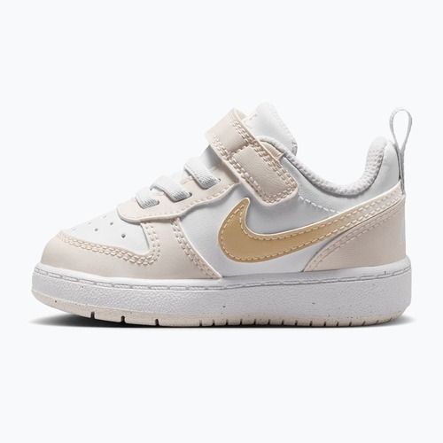 Dětské boty Nike Court Borough Low white/chalk/white/shimmer