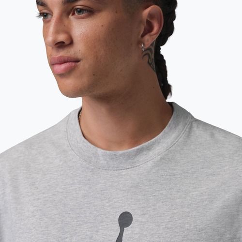 Pánské tričko Nike Jordan grey heather/black