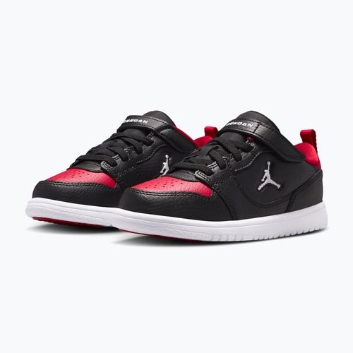 Buty dziecięce  Nike Jordan Court Connect Low black/gym red/white