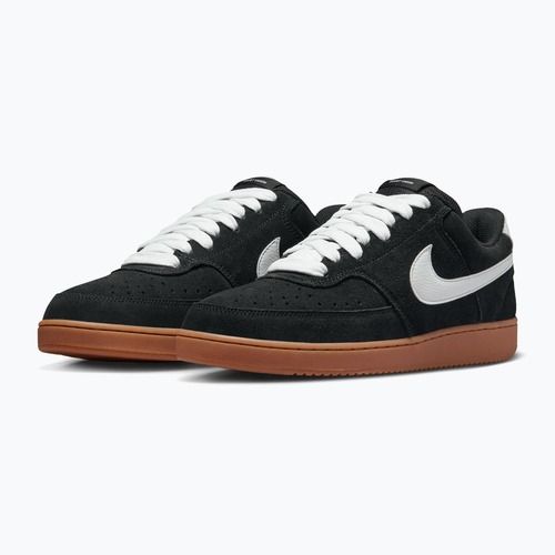 Pánské boty Nike Court Vision Low FL black/gum med brown/white
