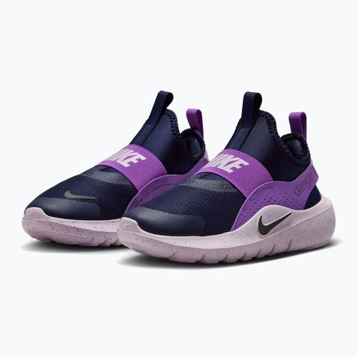 Dětské boty Nike Flex Runner 4 blackened blue/bright violet/black