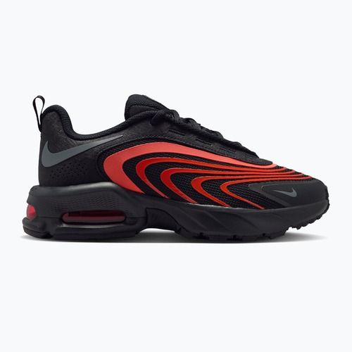 Dětské boty Nike Air Max Fire black/picante red/smoke grey