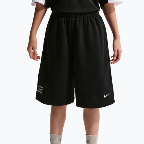 Dětské šortky Nike Sportswear French Terry black/white