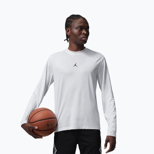 Pánské tričko Longsleeve Nike Jordan Sport Essentials Dri-Fit white