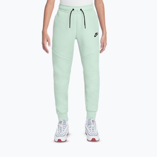 Dětské kalhoty Nike Sportswear Tech Fleece barely green/black/black