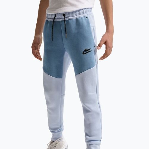 Dětské kalhoty Nike Sportswear Tech Fleece hydrogen blue/work blue/black/black